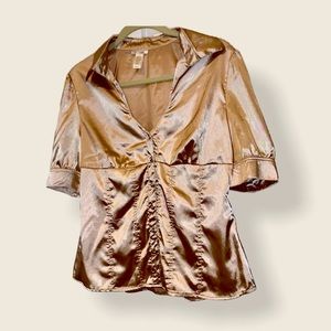 Vixen Vintage satin blouse